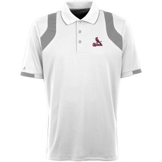 Antigua St. Louis Cardinals Mens Fusion Short Sleeve Polo   Size: Large,