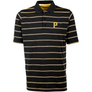 Antigua Pittsburgh Pirates Mens Deluxe Short Sleeve Polo   Size: Medium,