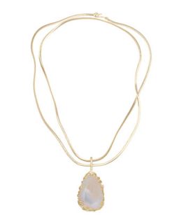 Branch Bezel Druzy Pendant Necklace   Kendra Scott Luxe   Drusy