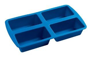 Wilton Easy Flex Silicone Four Cavity Mini Loaf Pan: Paper Loaf Pans: Kitchen & Dining
