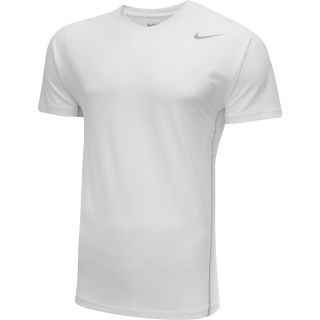 NIKE Mens Premier Rafa Short Sleeve Tennis T Shirt   Size Xl, White/zinc