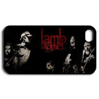 iphone 4 4S 4G Case  Back Proctive Case with Images Fashion Style Hard Plastic Phone Case Music Band Lamb of God 07: Cell Phones & Accessories