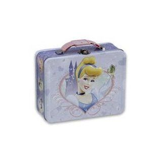 Disney Princess Cinderella Embossed Metal Lunch Box: Toys & Games