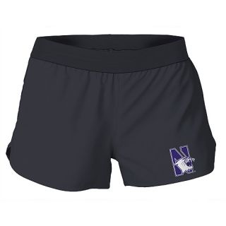 SOFFE Womens Northwestern Wildcats Woven Shorts   Size Medium, Black