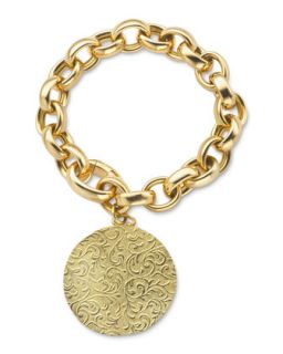 Rosalind 18k Gold Photo Charm Bracelet   Monica Rich Kosann   Gold (18k )
