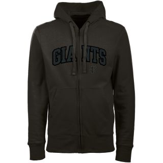 Antigua San Francisco Giants Mens Signature Full Zip Hooded Sweatshirt   Size: