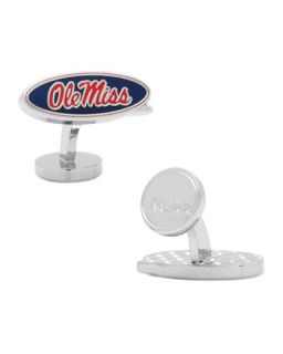 Mens Ole Miss Rebels Cufflinks   Red (ONE SIZE)