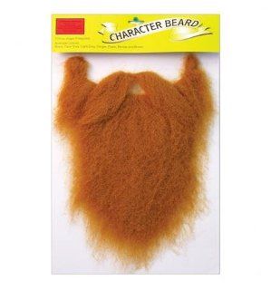 Pams Ginger Beard Irish Scottish Pirate Fancy Dress Stick On: Toys & Games