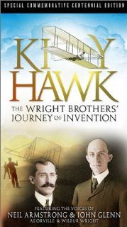 Kitty Hawk: The Wright Brothers' Journey of Invention [VHS]: John Glenn, Neil Armstrong, David Garrigus: Movies & TV