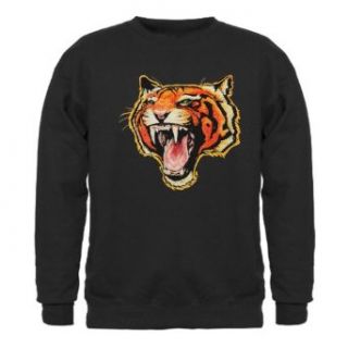 Artsmith, Inc. Sweatshirt Dark Wild Tiger: Clothing