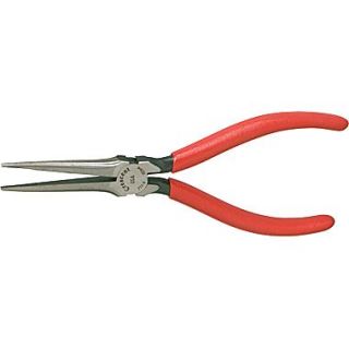 Cooper Hand Tools Crescent Long Needle Nose Solid Joint Straight Jaw Plier, 6 1/2