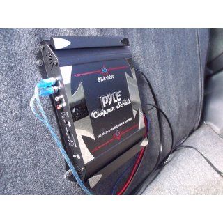 Pyle PLA2200 2 Channel 1, 400 Watt Bridgeable Mosfet Amplifier : Vehicle Multi Channel Amplifiers : Car Electronics
