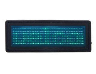 Green LED Information Display Board (Black): Electronics