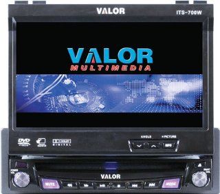 Valor ITS 700W 7 Inch In Dash DVD Monitor : Vehicle Video Products : Car Electronics