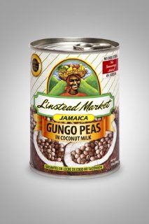 Linstead Market Gungo Peas in Coconut Milk, 13oz : Vegetarian Vegetable Soups : Grocery & Gourmet Food