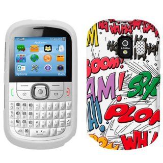 Alcatel One Touch 871A Cartoon Superhero GRAFFITI Phone Case Cover: Cell Phones & Accessories
