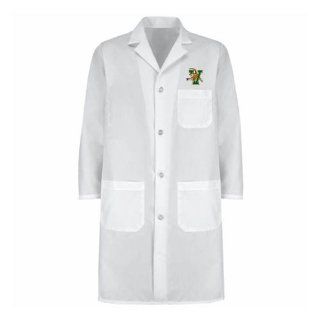 Vermont Mens White Lab Coat 'Official Logo' : Sports Fan Apparel : Sports & Outdoors
