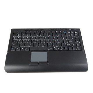 88 Key Wireless Mini Multimedia Keyboard w/Touchpad (Black): Electronics