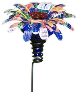 Parasol SSMBB1 4 by 4 by 24 Inch Sugar Shack Mini Blossom Flower Stake Hummingbird Feeder, Blue (Discontinued by Manufacturer) : Wild Bird Feeders : Patio, Lawn & Garden