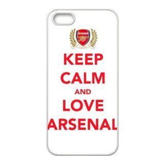 Keep Calm and Love Arsenal Apple Iphone 5/5S TPU Cases: Cell Phones & Accessories