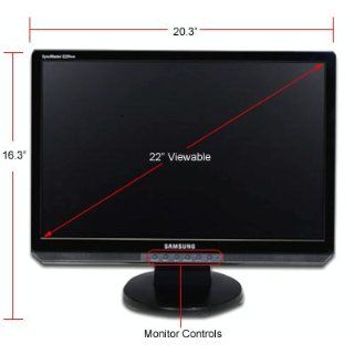 Samsung SyncMaster 2220WM 22 inch LCD Monitor: Computers & Accessories