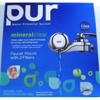 PUR Water Filtration System 1 Faucet mount & 2 Filters Pack: Home Improvement