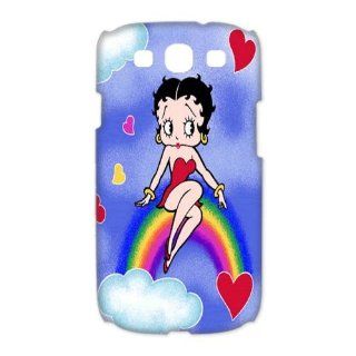 Best known Cartoons Anime Betty Boop Unique Design White Samsung Galaxy S3 I9300/I9308/I939(3D) Case, Betty Boop Samsung S3 Case  Cell Phones & Accessories