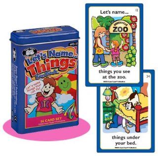 Let's NameThings Fun Deck Cards   Super Duper Educational Learning Toy for Kids: Toys & Games