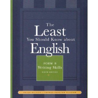 Least You Should Know About English, Form B 9TH EDITION: Books