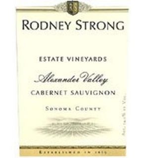 2010 Rodney Strong   Cabernet Sauvignon Alexander Valley: Wine