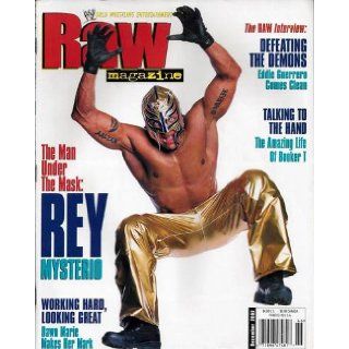 WWE WWF RAW Magazine    December 2002 Issue    The Man Under The mask Rey Mysterio   Looking Hard Looking Great Dawn Marie Makes Her Mark: Mike Fazioli: Books