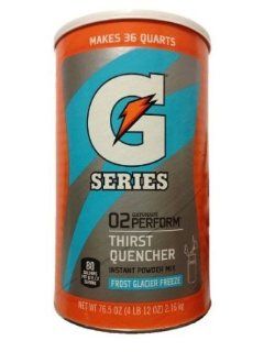 Gatorade Powdered Drink Mix   Makes 9 Gallons   Frost Glacier Freeze : Sports Drinks : Grocery & Gourmet Food