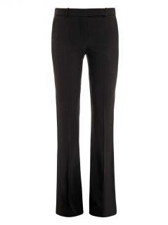 Leaf crepe bootcut trousers  Alexander McQueen  MATCHESFASHI