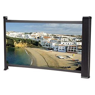 Da Lite 230101 Pico Screen 30 Tabletop Portable Projector Screen, 16:9, Aluminum Casing  Make More Happen at