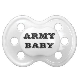 Pacifier Army Baby