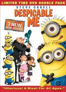 Despicable Me (Minion Madness DVD Double Pack) Steve Carell, Jason Segel, Pierre Coffin and Chris Renaud Movies & TV