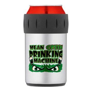 Thermos Can Drink Cooler Drinking Humor Mean Green Drinking Machine Irish Shamrock Beer : Cold Beverage Koozies : Everything Else