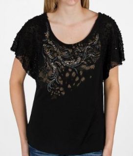 Miss Me Beaded Art Top at  Womens Clothing store