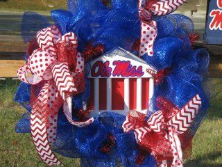 Ole Miss Deco Mesh Wreath : Everything Else