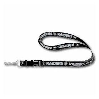 Oakland Raiders NFL Lanyard With Detachable Key Chain : Sports Fan Keychains : Sports & Outdoors
