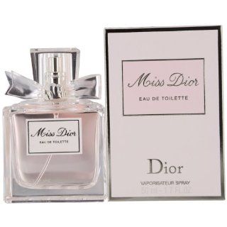 Miss Dior By Christian Dior Eau de toilette Spray, 1.7 Ounce : Beauty