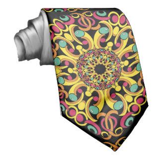 Kalidoscope of Color Man's Neck Tie