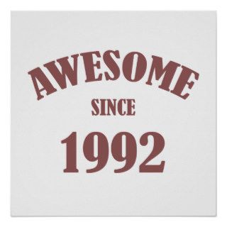 Awesome Since 1992 Print