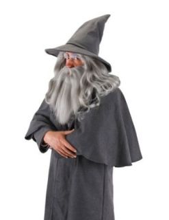 Gandalf Adult Wig & Beard Halloween Costume   Most Adults: Gandalf Wig And Beard: Clothing