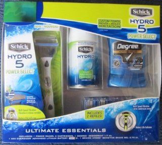 Schick Hydro 5 Power Select Gift Set: Health & Personal Care