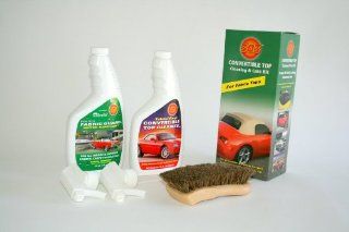 Horse Hair Brush and 303 Fabric Convertible Top Kit: Automotive