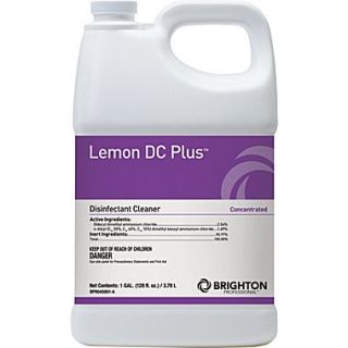 Brighton Professional™ Lemon DC Plus™ Disinfectant Cleaner, Lemon Scent, 1 gal.  Make More Happen at