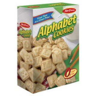 Mrs. Pure's Alphabet Cookies 11 Oz Box : Grocery & Gourmet Food