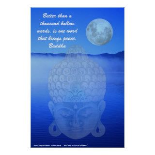 Buddhist quote poster