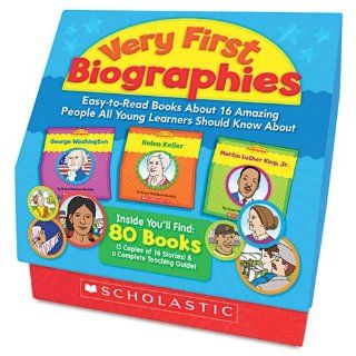 Very First Biographies, Eight pages/16 Books and Teaching Guide, PreK K: Everything Else